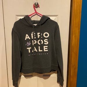 Medium Aeropostale cropped hoodie
